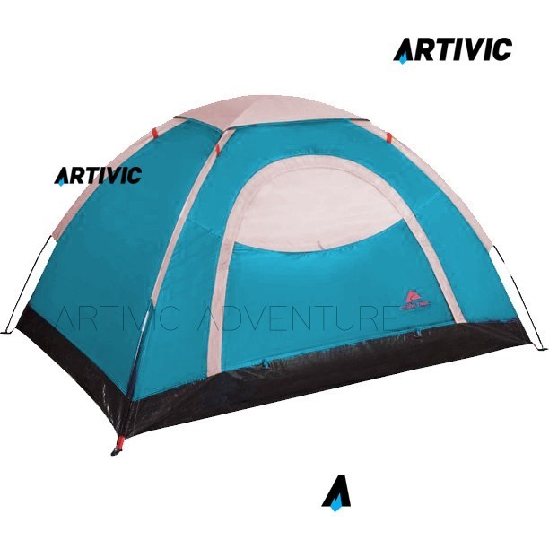 Tenda Dome 2 Orang Ozark Trail Kid'S Person Tent Anak Camping Outdoor Asfi