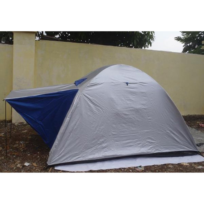 Tenda Camping Hiking Dome Bnix 032 Double Layer Kapasitas 8-9 Orang