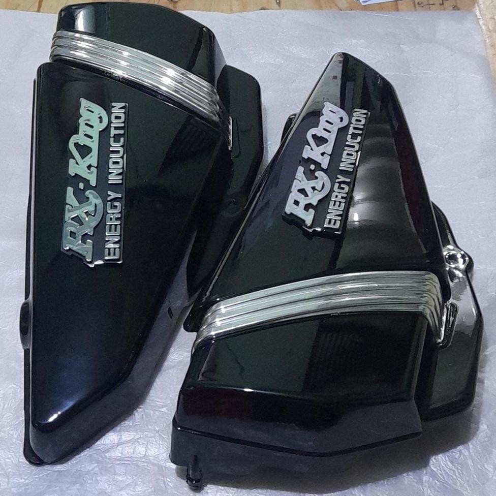Blc Cover Bok Aki Rx King List Chrome Plus Emblem Rx King Crom Terpercaya