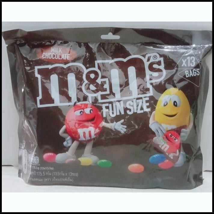 

M&M'S Milk Chocolate Fun Size Isi 13 Pieces