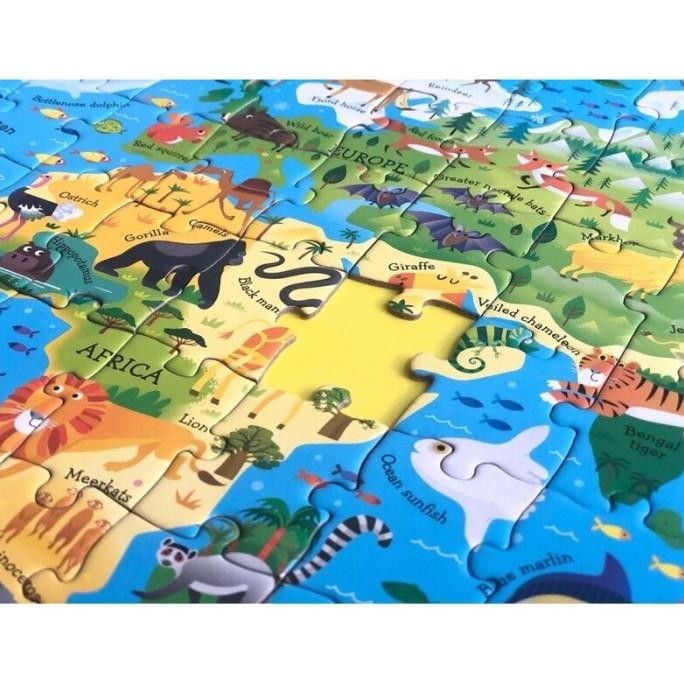

Ready Usborne Book And Jigsaw 100 Pieces & 200 Pieces Original