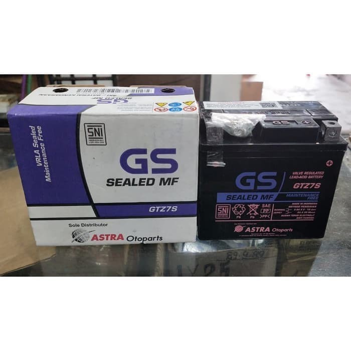 Aki Motor Satria Fu 150 Gs Astra Gtz7S Mf Aki Kering