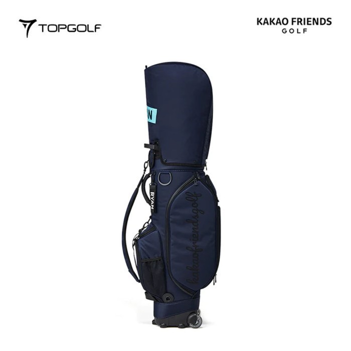 KAKAO CADDIE BAG BASIC WHEEL CADDIE BAG - RYAN NAVY