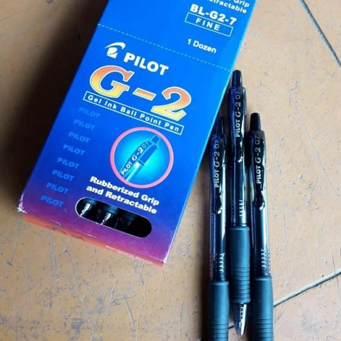 

Pilot. Pena Gel G-2 0.7 - Hitam