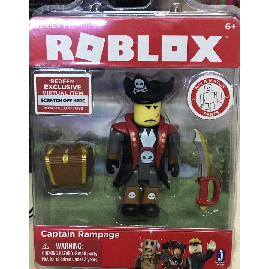 Ready Roblox CAPTAIN RAMPAGE Series 1 Original