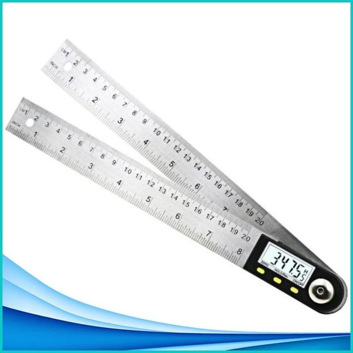 

(HST) PENGGARIS DIGITAL PROTACTOR ANGLE RULER INCLINOMETER GONIOMETER 200 MM