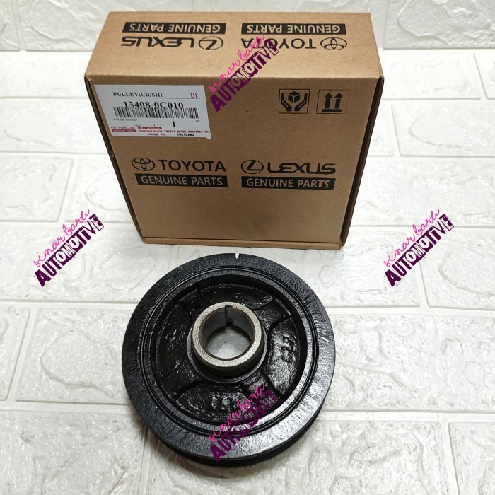 Pulley Pully Puli Kruk As Crankshaft Toyota Innova Inova Bensin Ori
