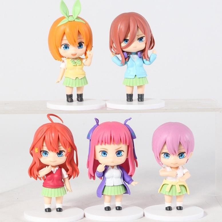 DFR Figure Go-Toubun no Hanayome Gotoubun no Hanayome The Quintessential Quintuplets set 5 Chibby TE