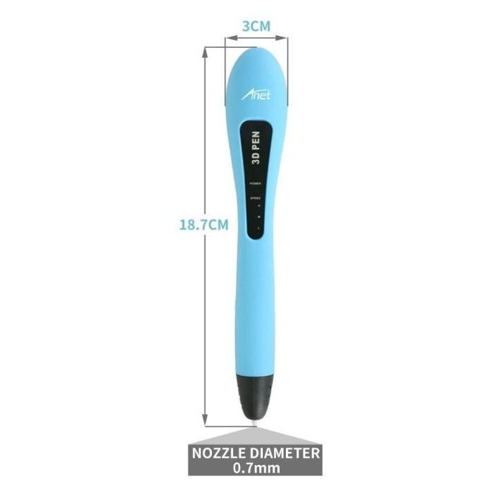 

3D Pen 3D Anet Vp01 Temperatur Rendah