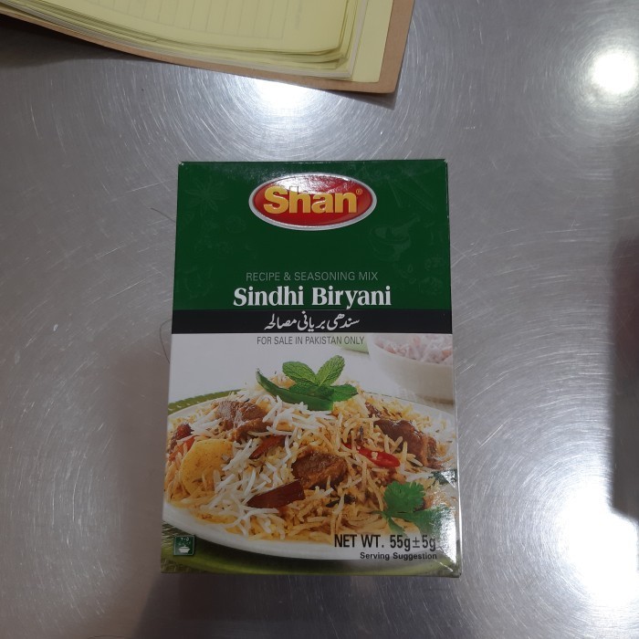 

Open DS] shan sindhi biryani 60 gm