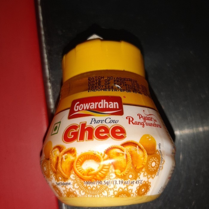 

Ready oke] goverdhan pure ghee 100ml