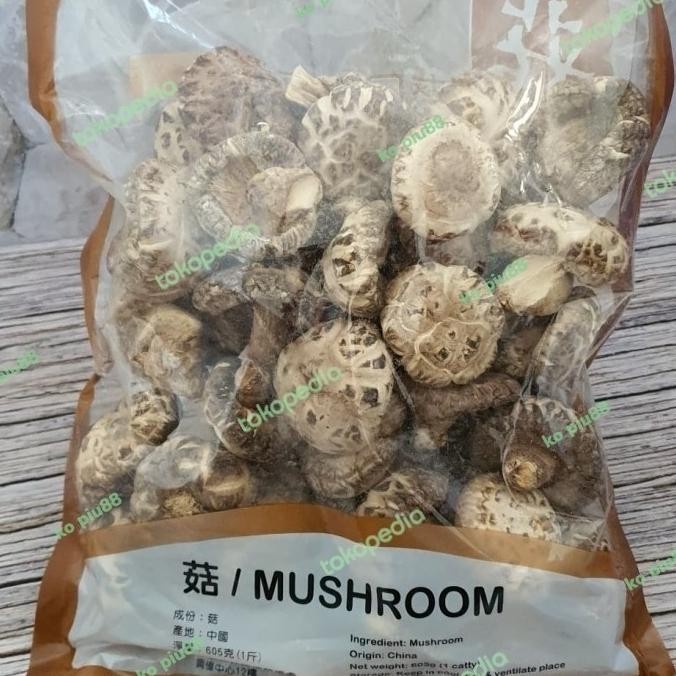 

Jamur Kering Shitake / Dried Mushroom Super A Plus 605 Gr