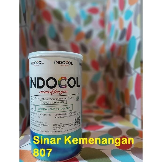 

Pewarna Makanan Indocol Orange Reddish 807 - Jingga Kemerahan