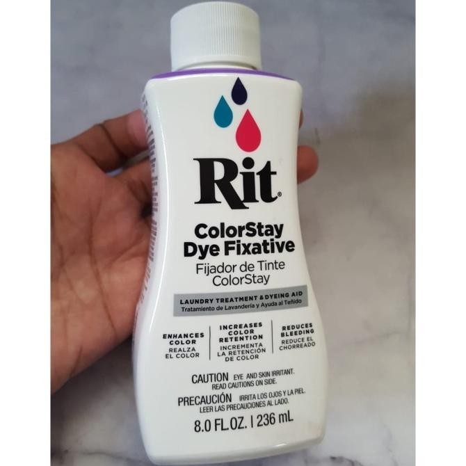 

Rit Dye Color Stay Fixative 8Oz