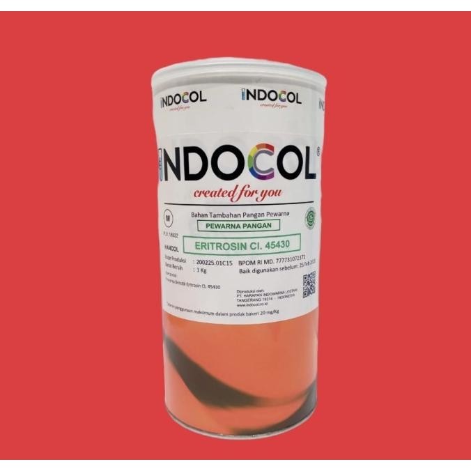 

Pewarna Makanan Indocol Eritrosin Ci-45430