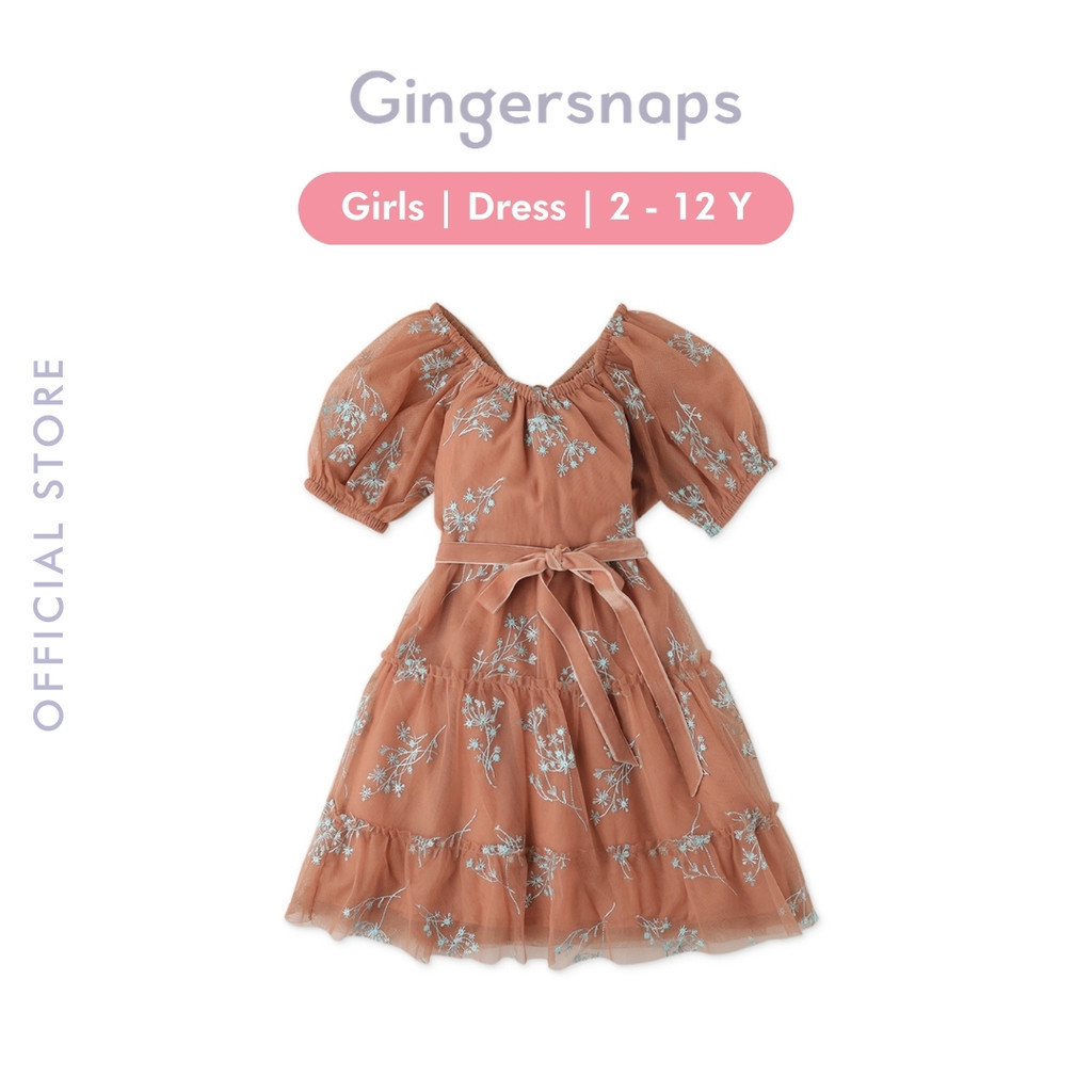 Gingersnaps Sunset Soiree Dress Multi - Dress Anak Perempuan (Multi)