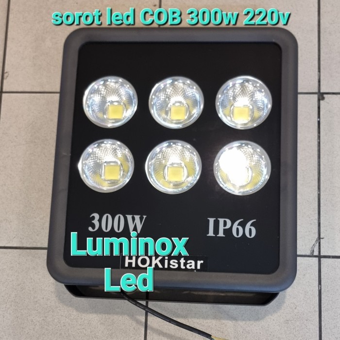 Lampu Tembak Led 300Watt Kap Sorot Led 300W Floodlight Led 300 W Cob Ori