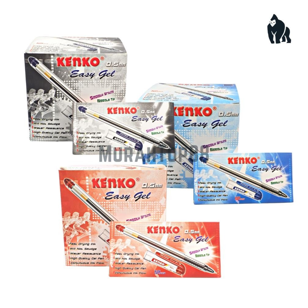 

Im31 Pulpen Easy Gel Kenko 0.5 mm / Ballpoint Lancip Bolpen Tajam Pena Grosir [PER LUSIN] Murah