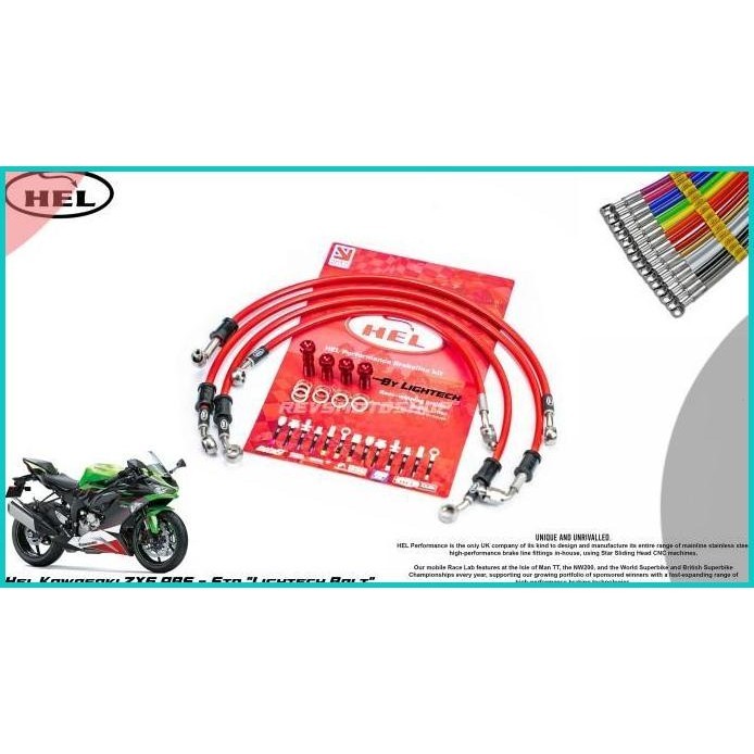 SELANG REM HEL KAWASAKI ZX636 ZX6 - ABS STANDARD 13m4yZ4 suku cadang