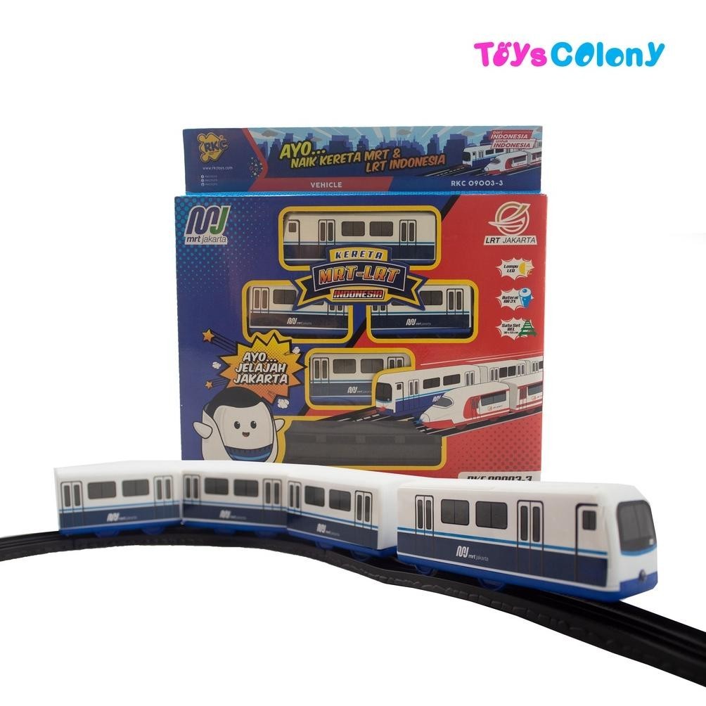 Kereta Mainan Mrt Dan Lrt Train And Track Rkc09003-3