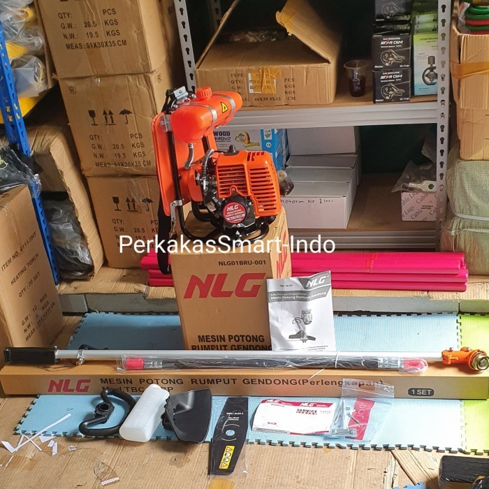 Ready mesin potong rumput nlg tbc 30bp heavy duty/brush cutter