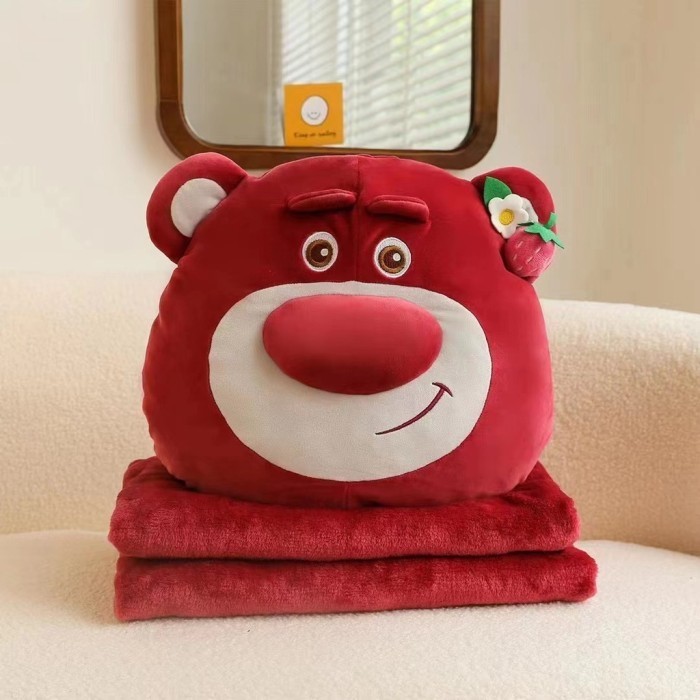 Ready Balmut Selimut Bantal Boneka Lotso Karakter Disney.