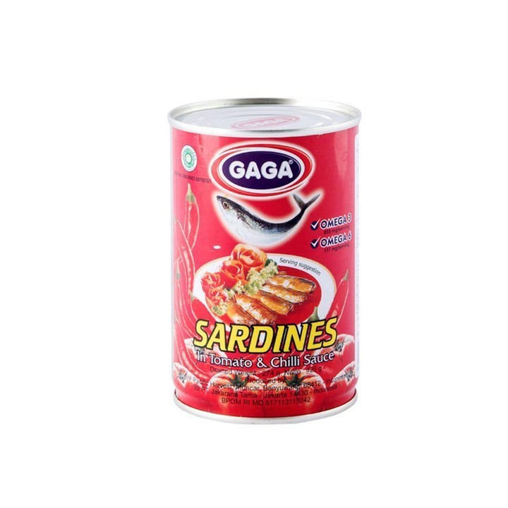 

GAGA Sardines Tomato & CHILI Sauce 155gr