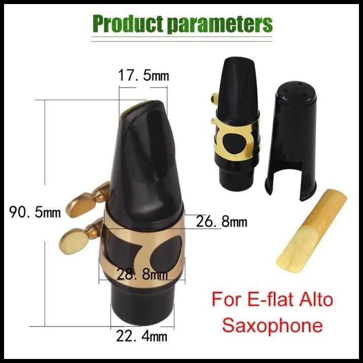 HOT DEAL ALTO SAXOPHONE MOUTHPIECE 4C ALTO SAXOPHONE MOUTHPIECE SAXOPHONE ALTO 