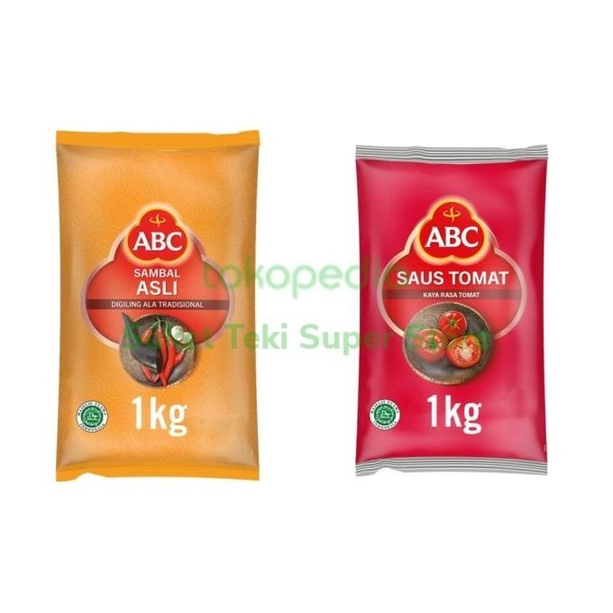 

Saus Sambal / Tomat ABC 1kg Bantal Refill