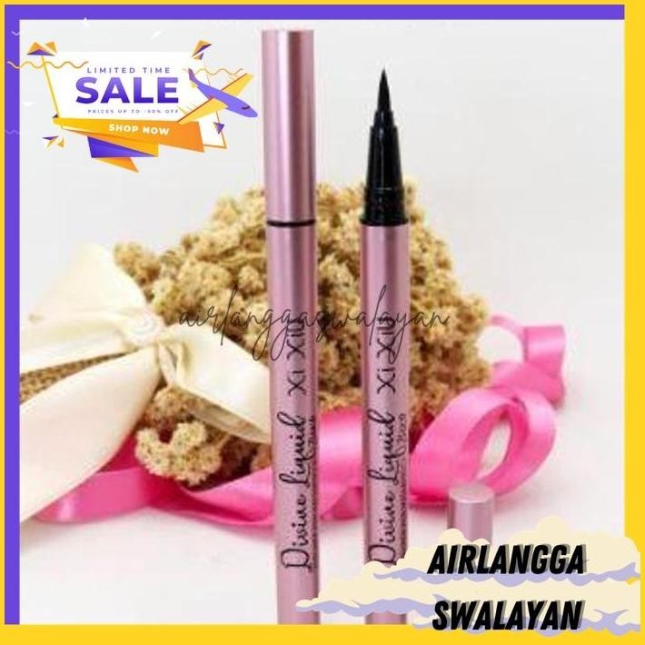 XI XIU EYELINER PEN LIQUID BLACK WATERPROOF - EYELINER SPIDOL XI XIU PALING MURAH