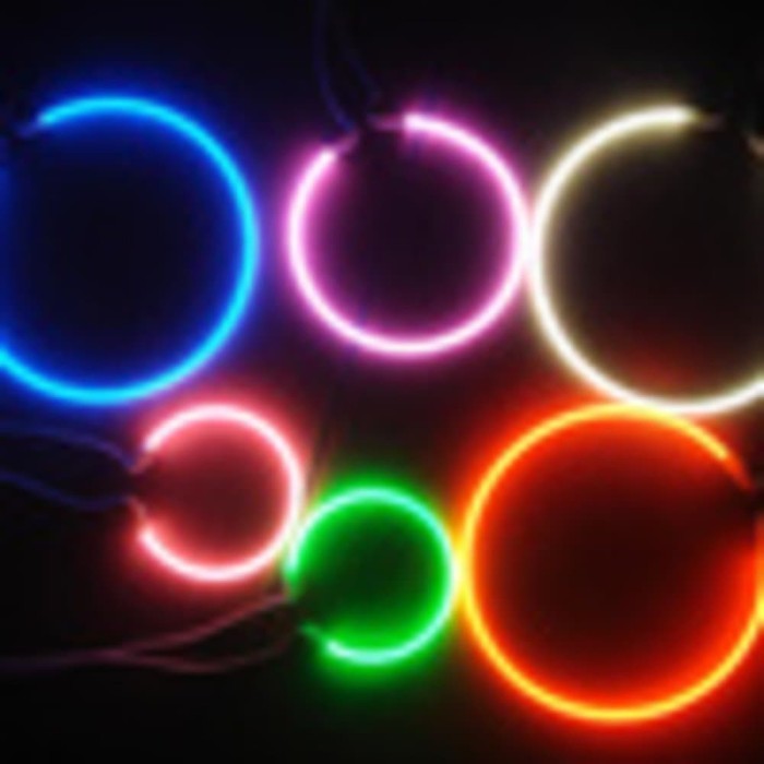 Promo Ring Neon Projie Projector Ccfl Angeleyes 60Mm 80Mm 100Mm Premium