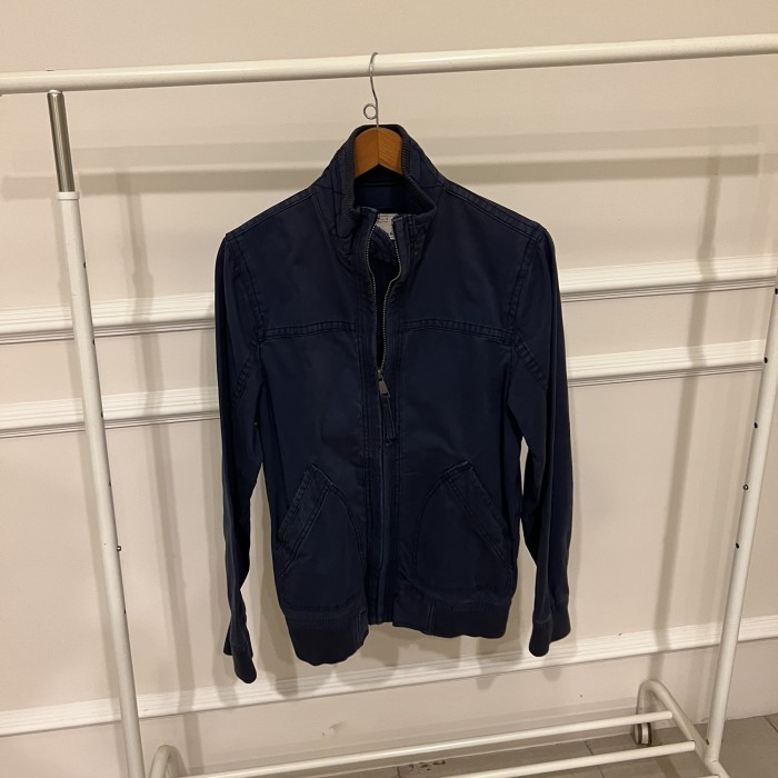 ZARA BIKER JACKET IN NAVY SZ M