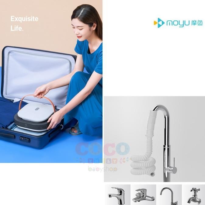 Xiaomi Moyu Xpb-08-F1 Travel Portable Washing Machine Mesin Cuci Ready