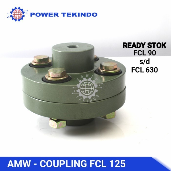 AMW Coupling FCL 125 Flexible Coupling FCL125 Kopling Gearbox Pompa