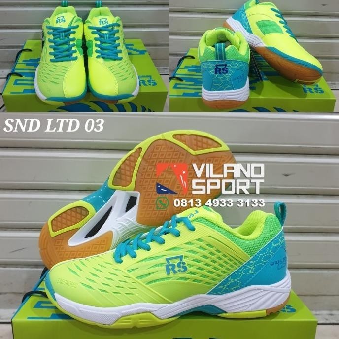SEPATU BADMINTON RS SND LTD 03 LEMON KALYNAKEIKO