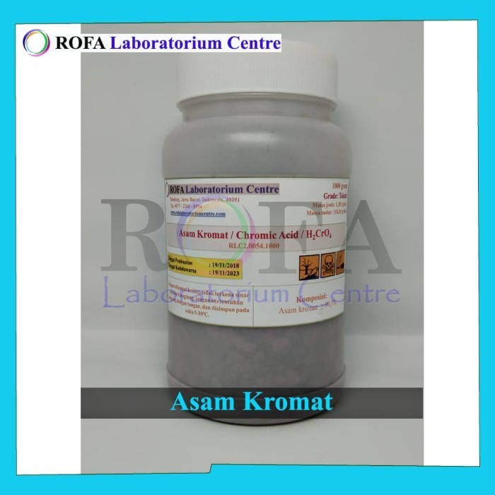 Sale Asam Kromat / Chromic Acid / H2Cro4 500 Gram