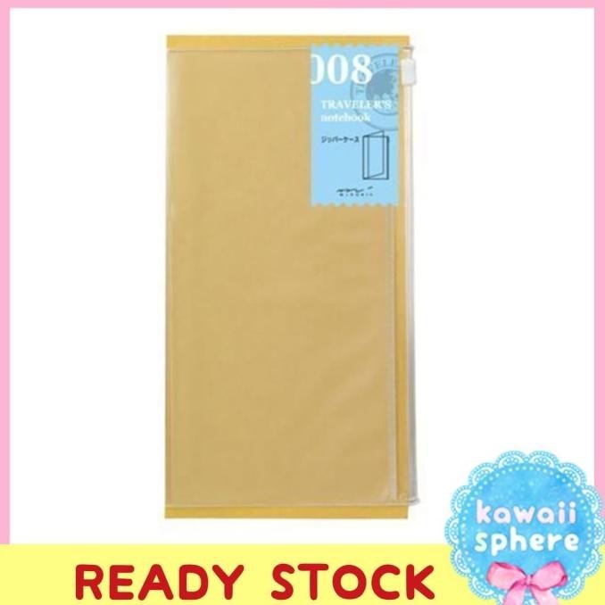 

Midori Travelers Notebook Zipper Refill | Regular Size | Ready Stock