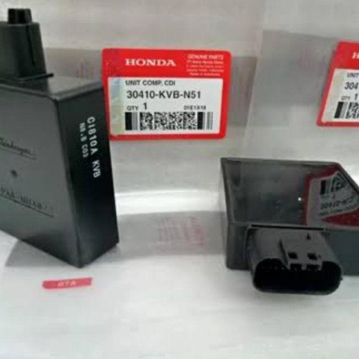 Ready Stock Ecu Eccu Cdi Unit Assy N51 Ori Ahm Honda Vario 110 Karbu Vario Techno