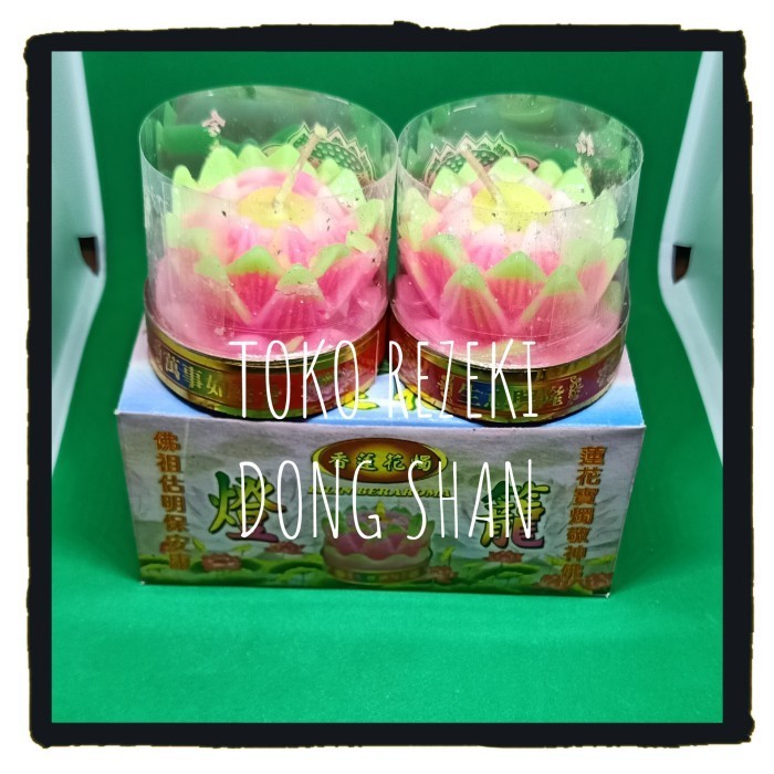 ><><><] Lilin Sembahyang Teratai biasa