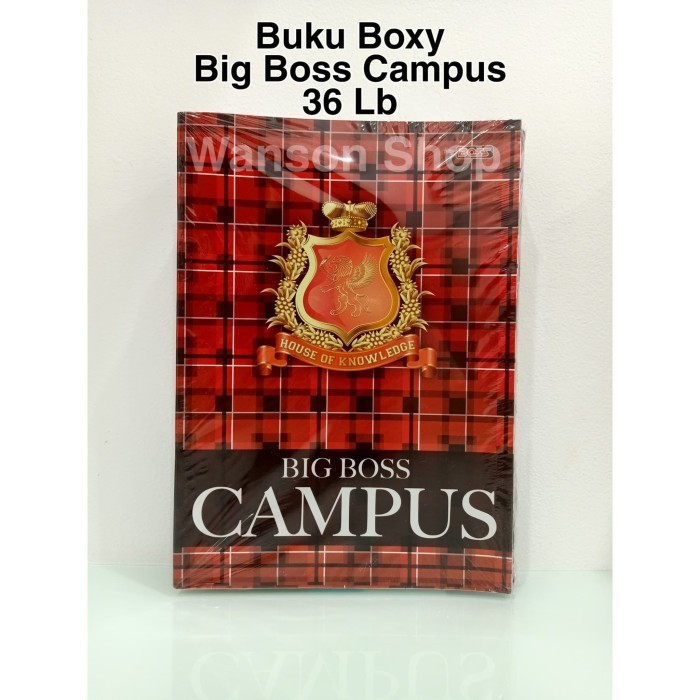 

BUKU TULIS BIG BOSS KAMPUS 36 LEMBAR MURAH