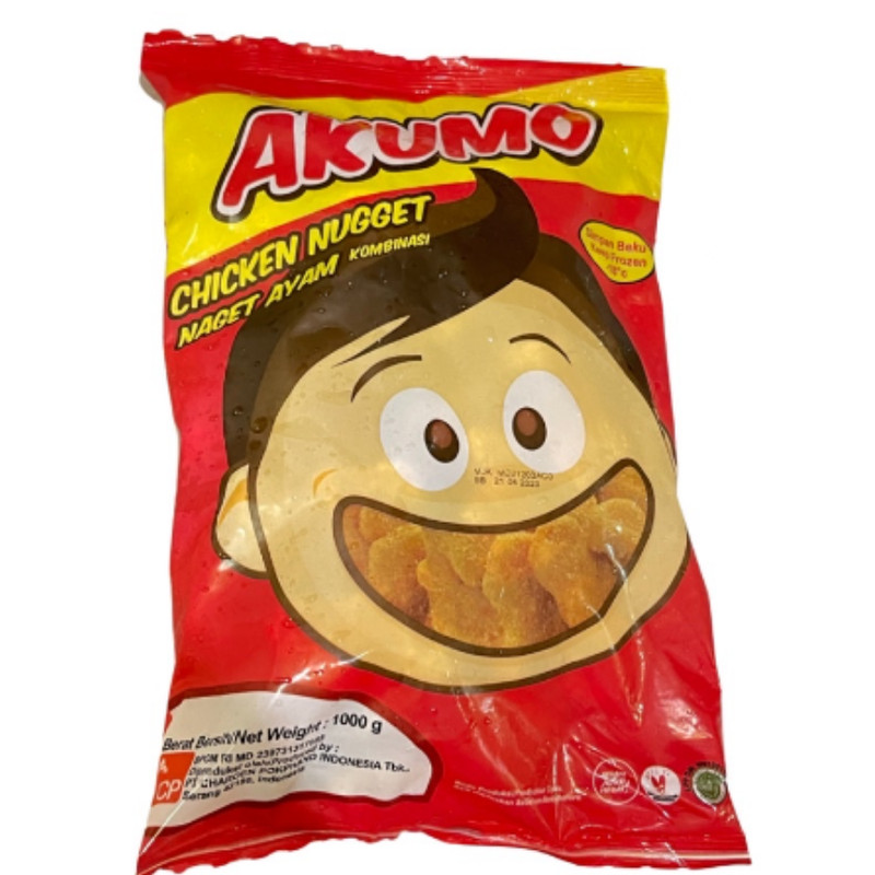 

Akumo Chicken Nugget Kotak 1000gr - Frozen Food Tomohon