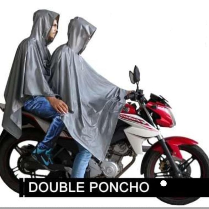 Jas Hujan Ponco 2In1 - Jas Hujan 2 Kepala - Jas Hujan Elmondo