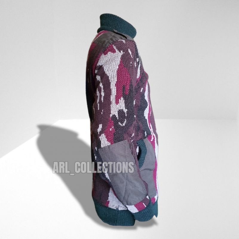 [NMDS COMPANY] PREMIUM CREWNECK sweater rajut loreng kopassus - tni ad - sweater rajut loreng pria