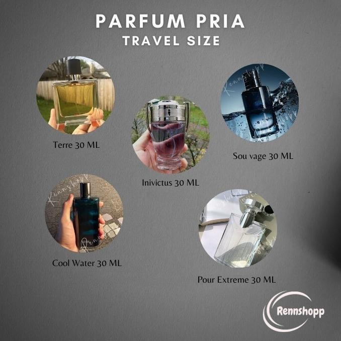 Parfume Travel Size - Parfum Pria EDT 30ml Original Import Singapore