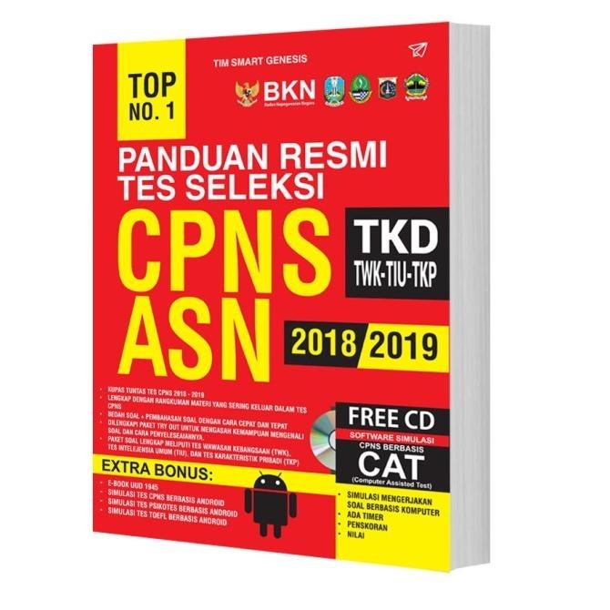 

TOP NO. 1 PANDUAN RESMI TES SELEKSI CPNS ASN 2018-2019