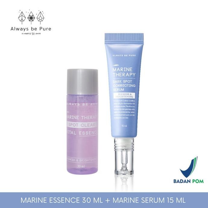 Always Be Pure - Marine Therapy Mini Duo ( Essence 30 Ml+Serum 15 Ml )