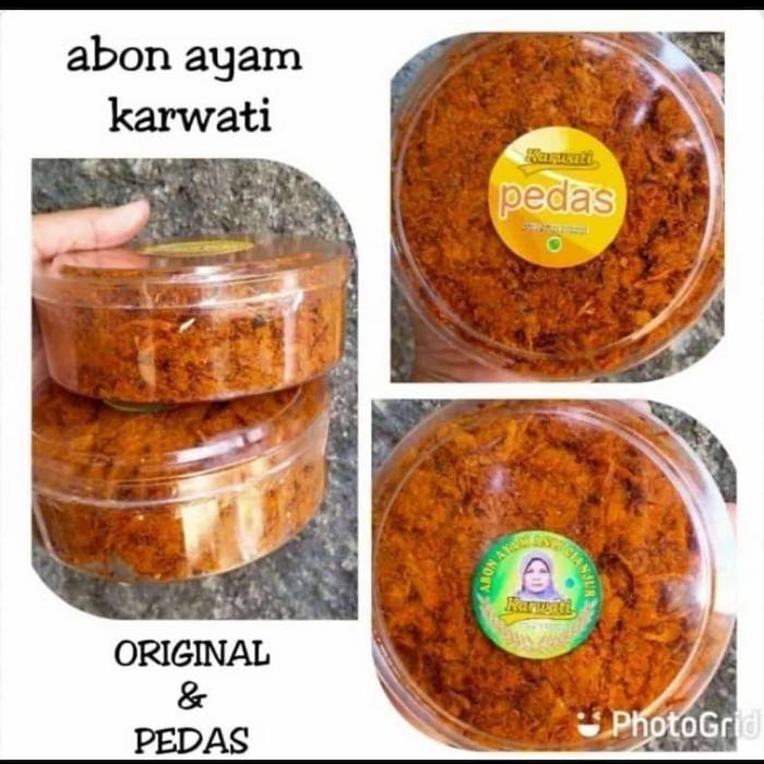 

STOK TERBATAS Abon Ayam Karwati Gepuk Sapi Kering Karwati Abon Karwati