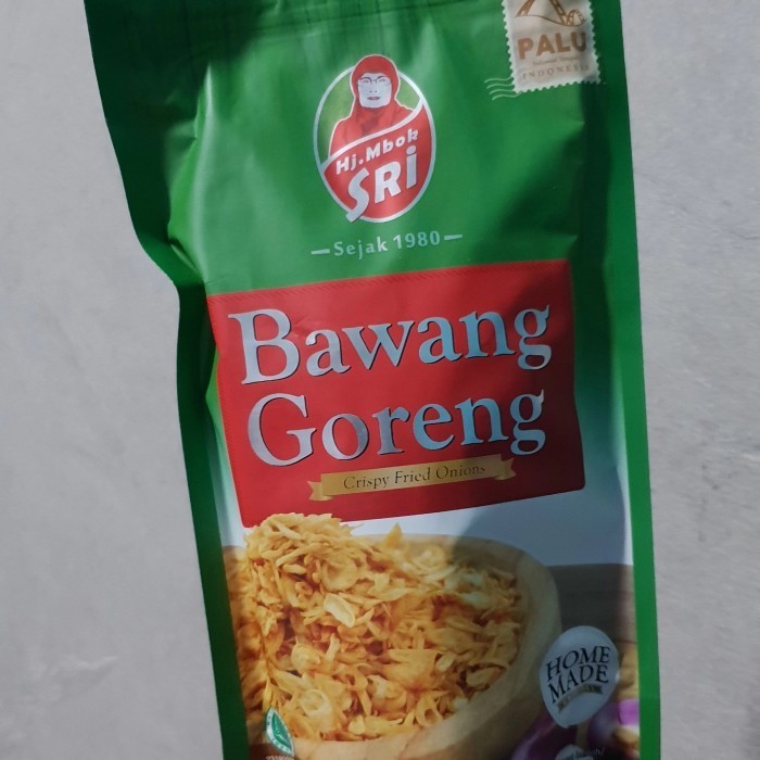

MURAH Bawang Merah Goreng Hj Mbok Sri Khas Palu Ukuran 100gr