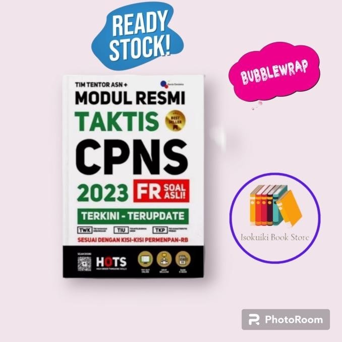 

Buku Modul Resmi Taktis CPNS 2023 FR soal asli terupdate dan terlengka