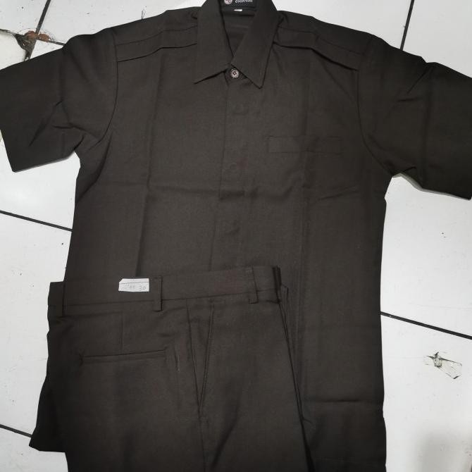 Setelan Safari Satpam Baru /Seragam Setelan Satpam/Safari Buat Satpam